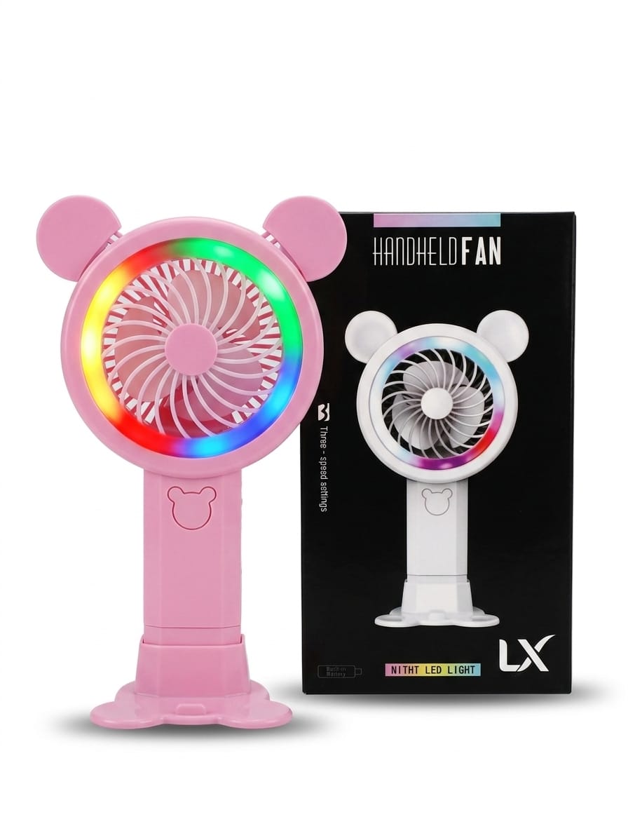 Rechargeable Led Portable Hand Fan