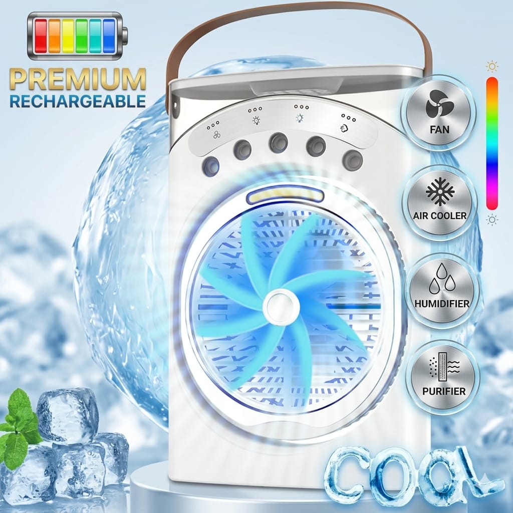 SANOOK  Air Cooler Fan, Portable AC